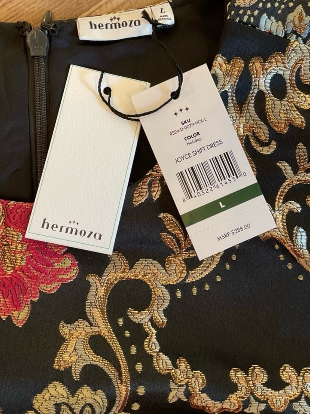NWT Hermoza Joyce Shift Mini Dress 
Size Small, Medium and Large - Picture 13 of 14